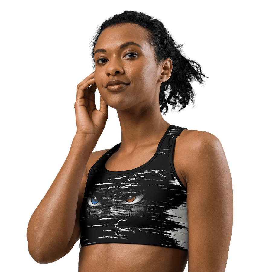 Split Surge Anime Workout Sports Bra product image (2)