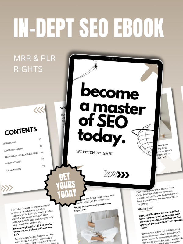 MRR/PLR In-Dept SEO eBook product image (1)