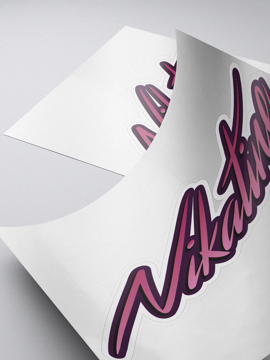Nikatine Logo Sticker product image (4)