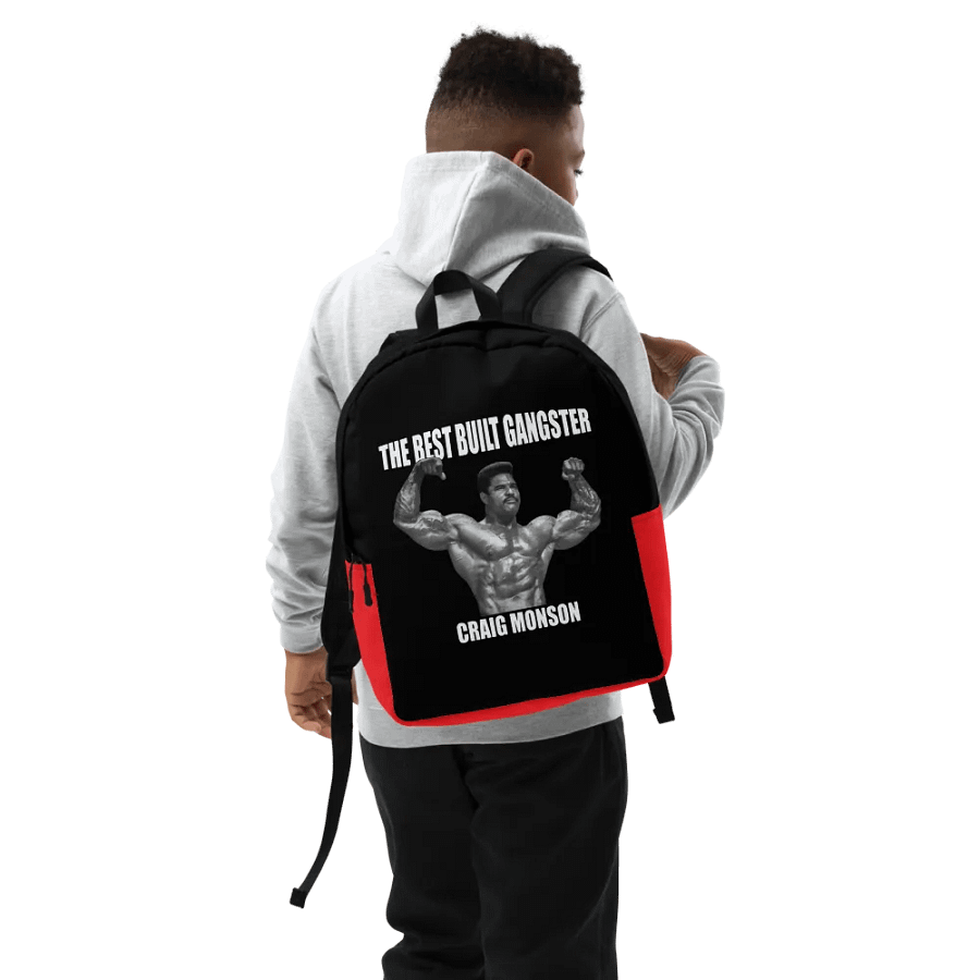 The Best Built Gangster Craig Monson Backpack product image (7)