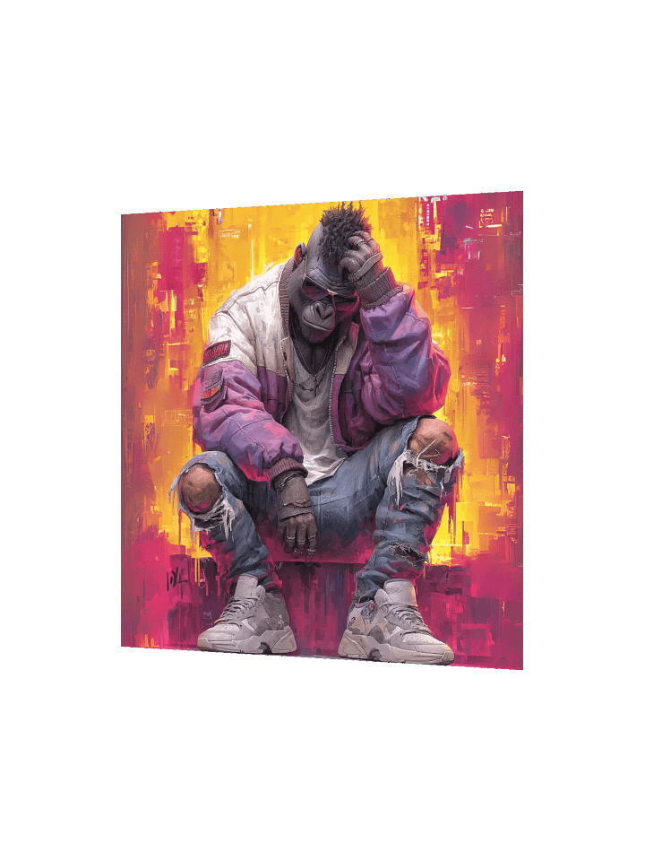 Urban Gorilla Matte Poster product image (2)