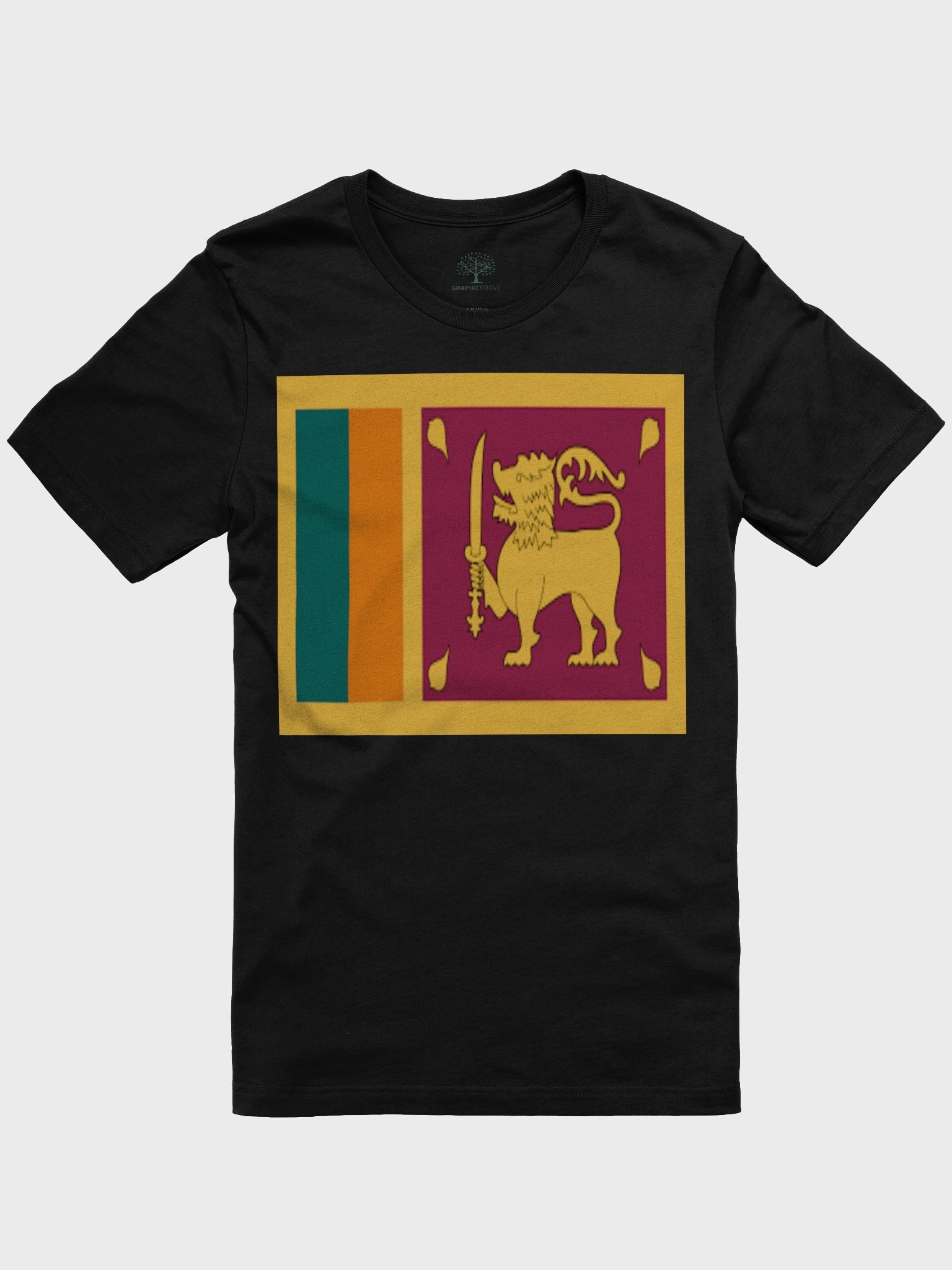 Sri Lanka Flag Unisex Supersoft T-Shirt - Show Your National Pride! product image (10)