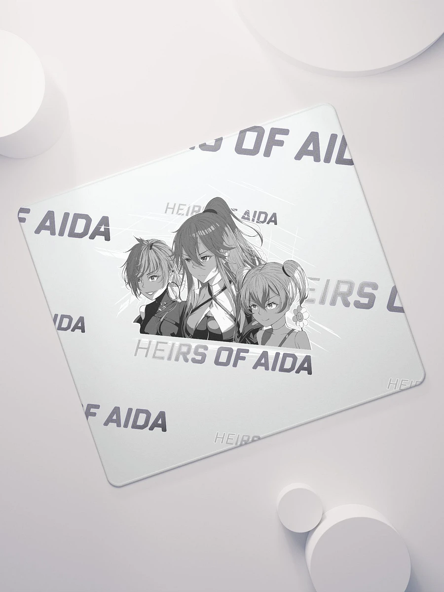 Mouse Pad - Heirs of Aida (Black and White) (Tower of Fantasy) product image (7)