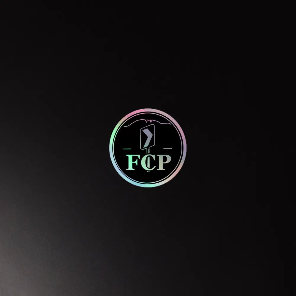 FCP Holo-sticker product image (2)
