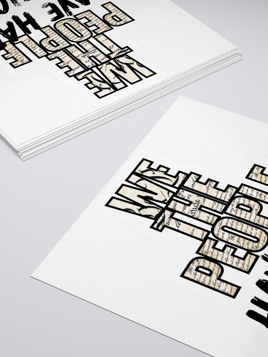 We The People Sticker product image (4)