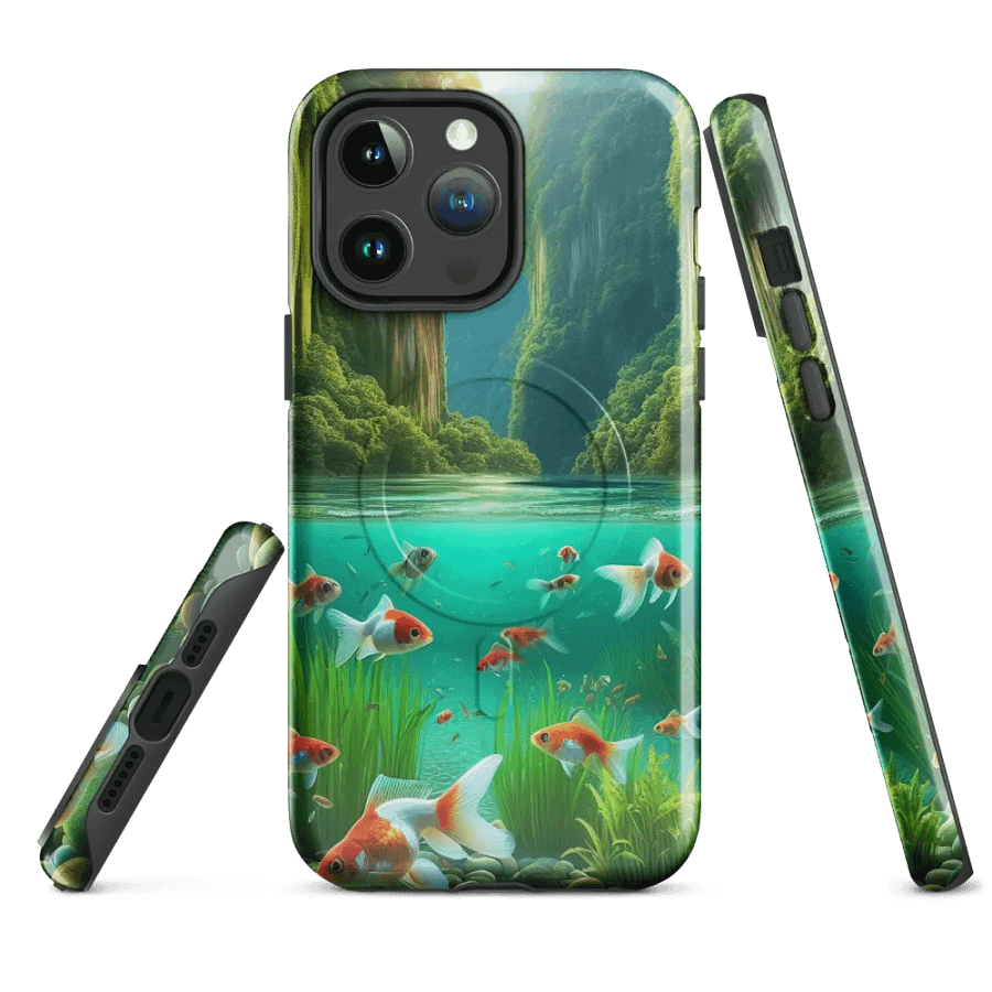 Valley & Sea iPhone® Tough Case | Ai Design product image (4)