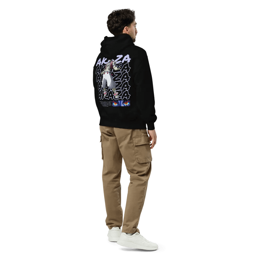 Premium Unisex Oversized Akaza Hoodie From Demon Slayer product image (12)