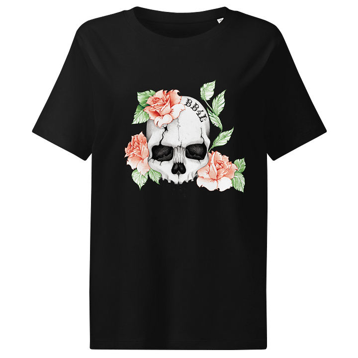 Bourbon Babes Skull & Roses Women's T-Shirt product image (1)