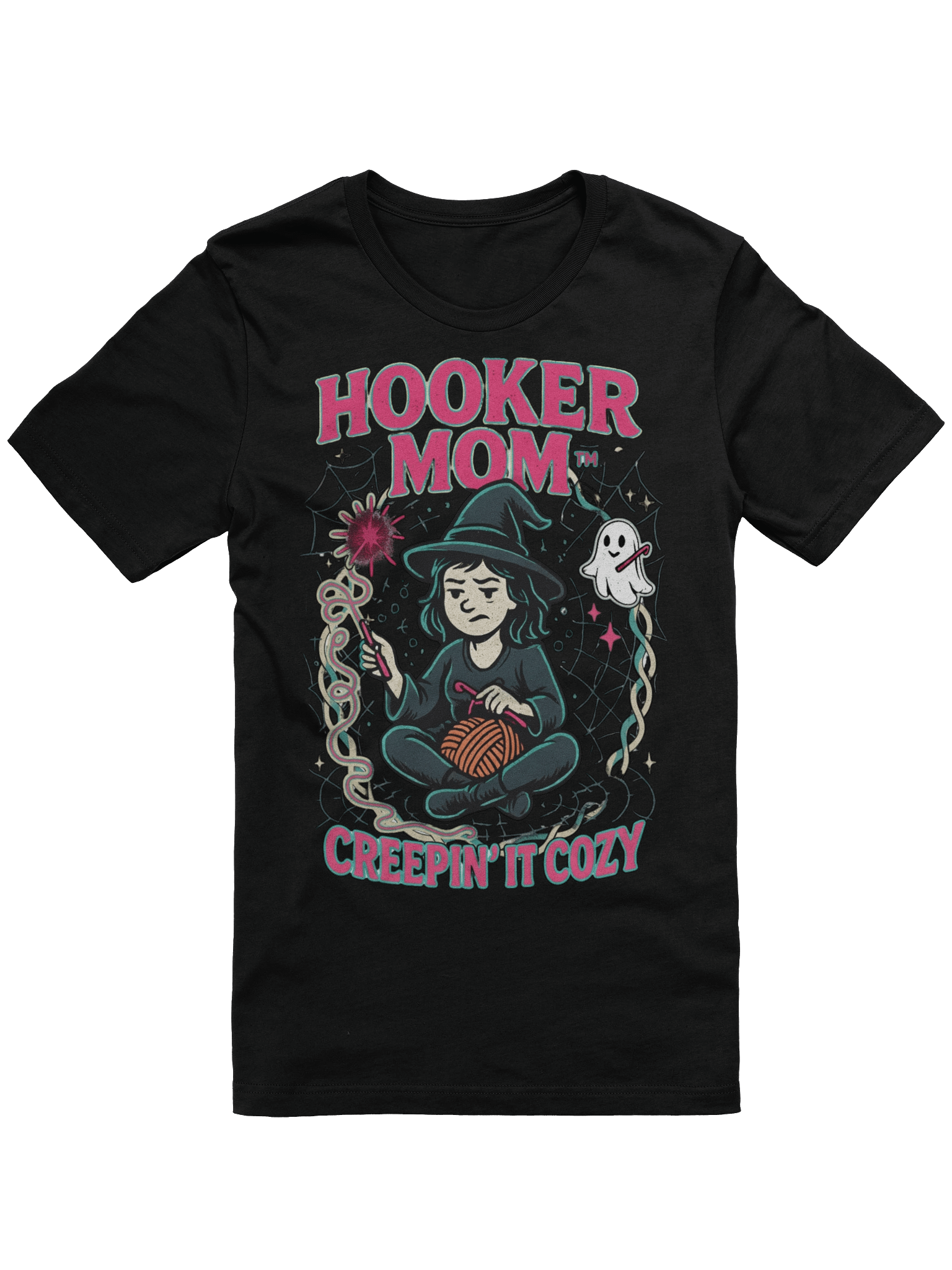 Hooker Mom™ Creepin’ It Cozy Tee product image (1)