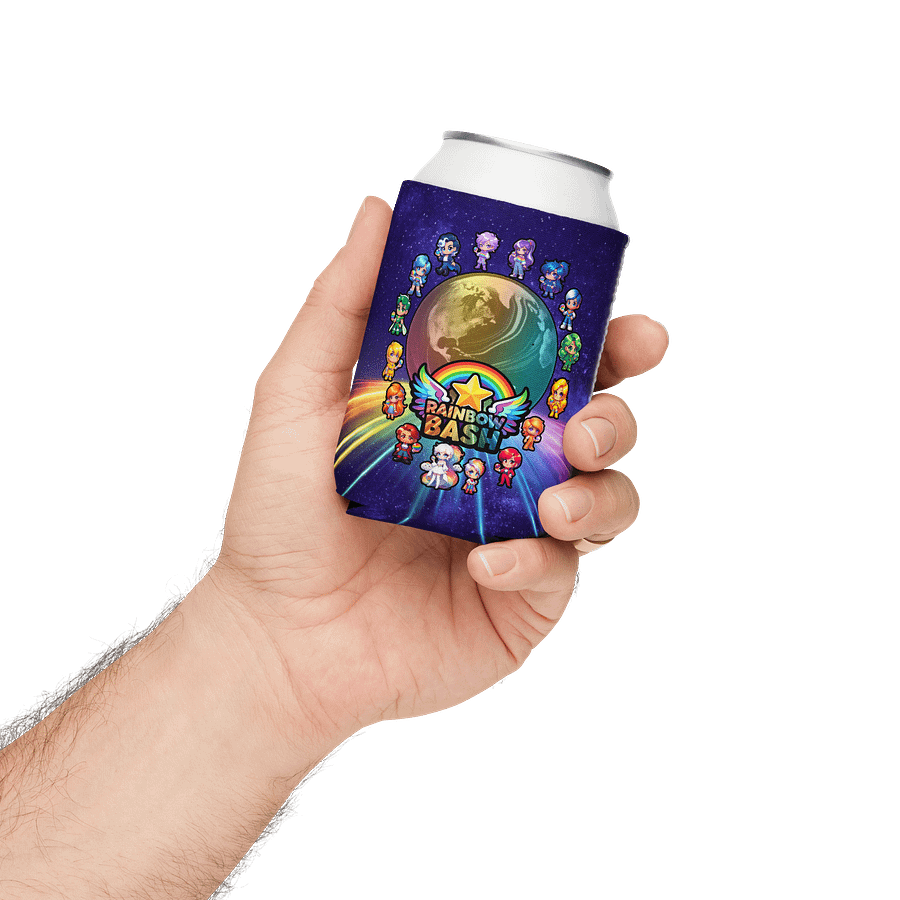 Rainbow Bash Koozie product image (3)