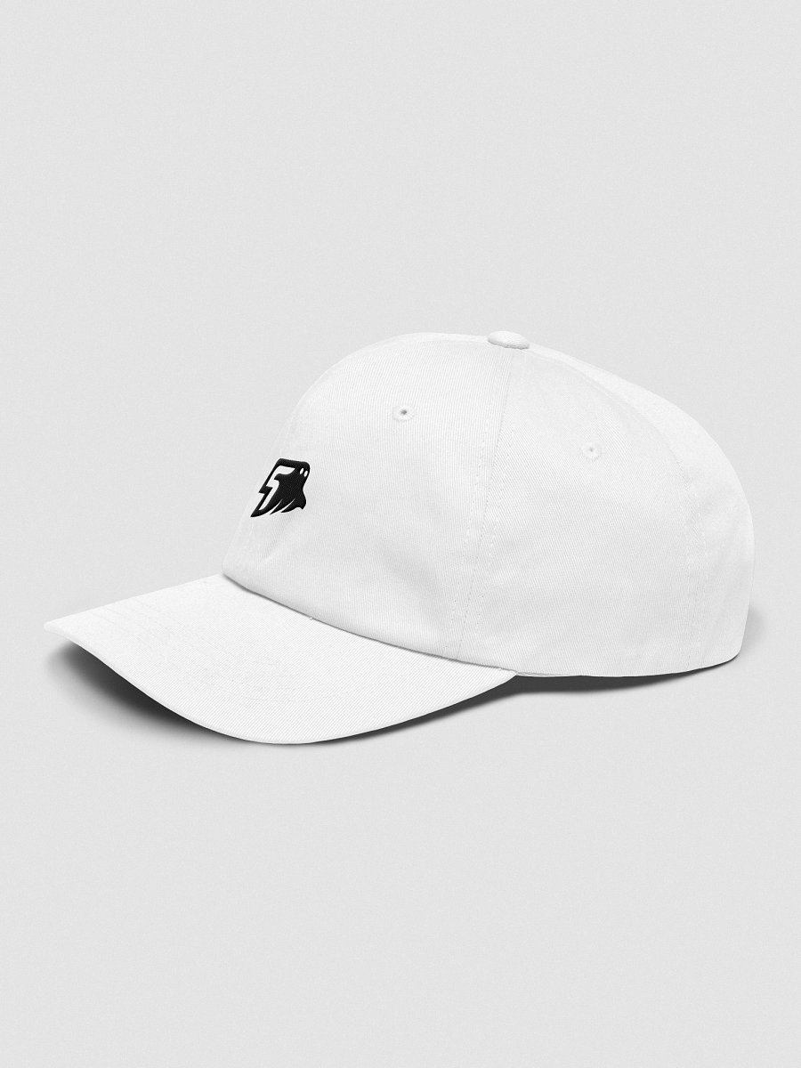 Ghost Logo Dad Hat (White) product image (3)