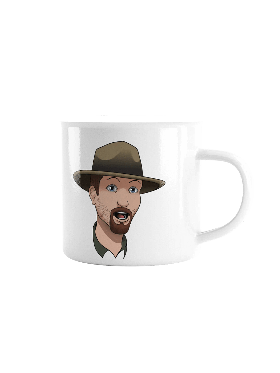 My Mug on a Mug! Campfire Edition Steel Enamel Mug product image (1)