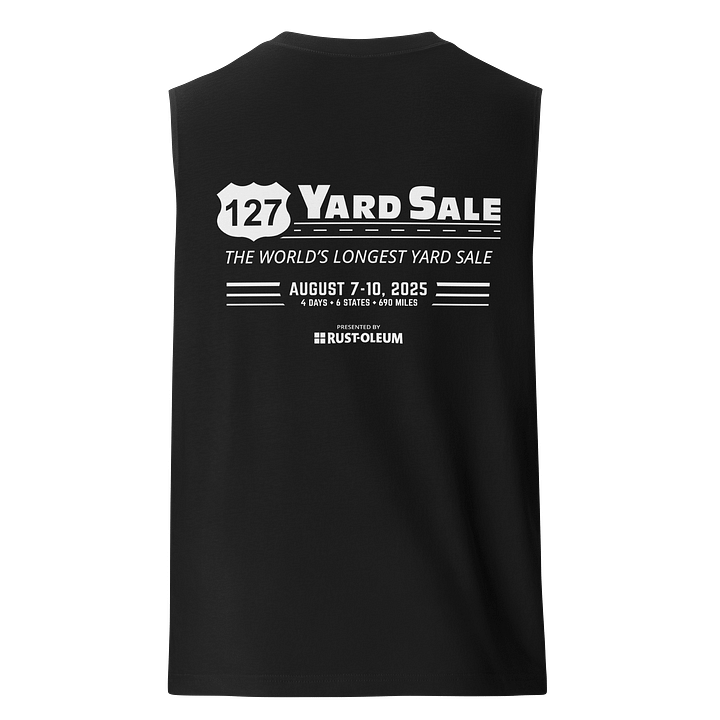 127 Yard Sale (2025) Vintage - Bella+Canvas Muscle Tank product image (2)