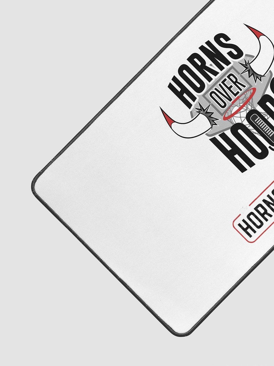 Horns Over Hoops Desk Mat product image (3)
