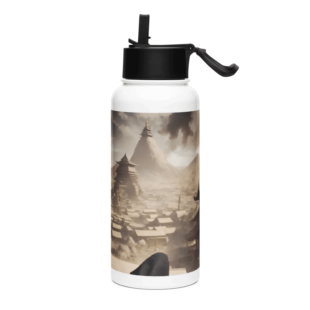 Mythical Jackal Warrior Stainless Steel Water Bottle product image (3)
