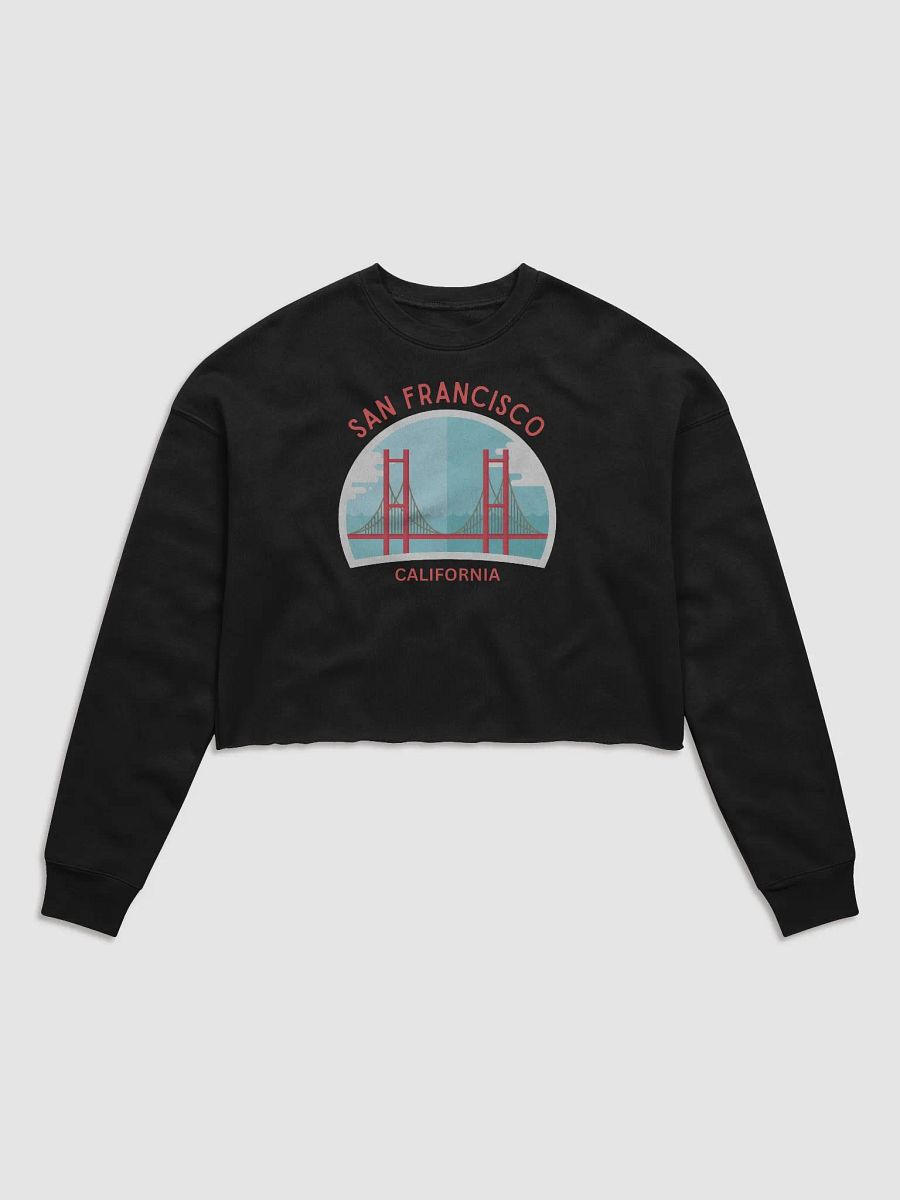 San Francisco Golden Gate Crop Sweatshirt product image (1)