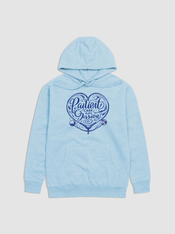 Passion Heart Blue Hoodie product image (4)