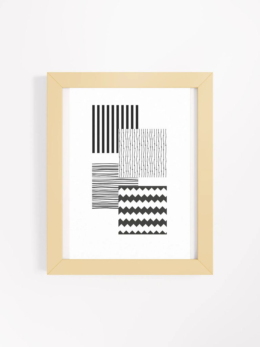 Eclectic Patterns Framed Poster product image (50)