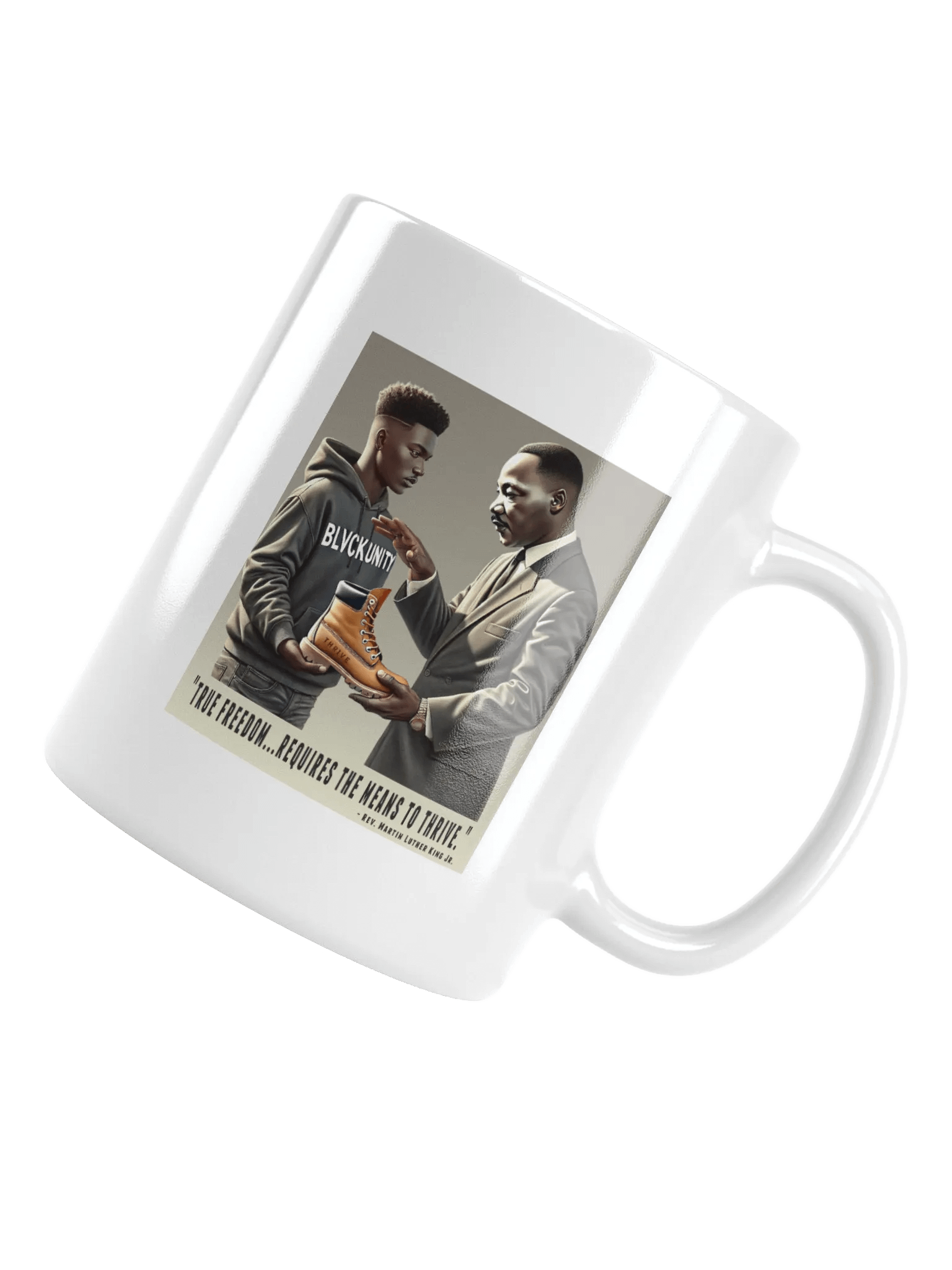 BLVCKUNITY. "True Freedom" Coffee Mug – Sip, Reflect, Thrive product image (10)