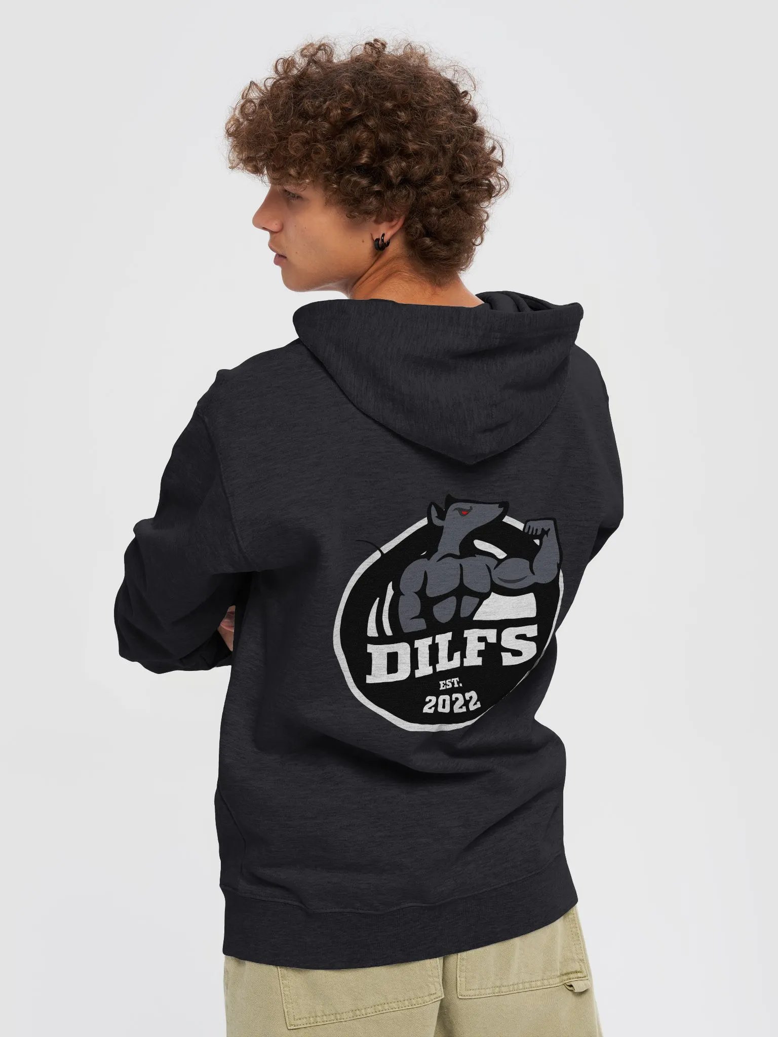 DILFS Muscle Flex Zip-Up Hoodie product image (6)
