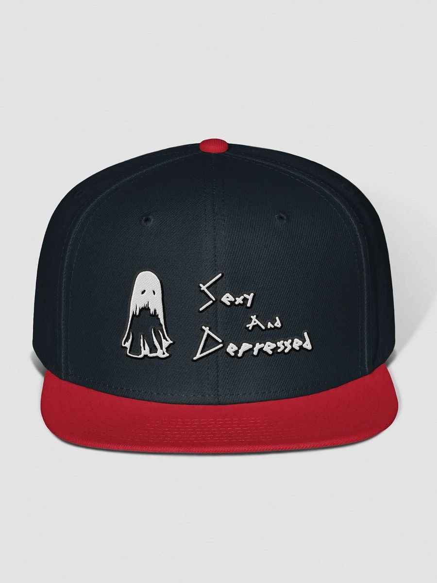 SaD Logo (White) Snapback product image (1)