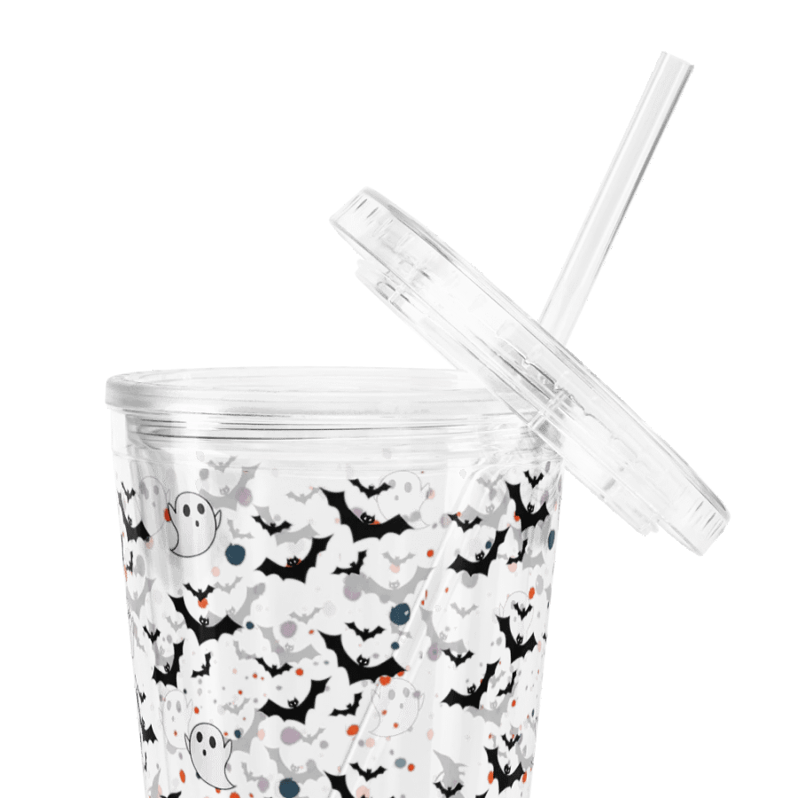 Whimsical Halloween Scene: 16 oz Double Wall Tumbler product image (10)