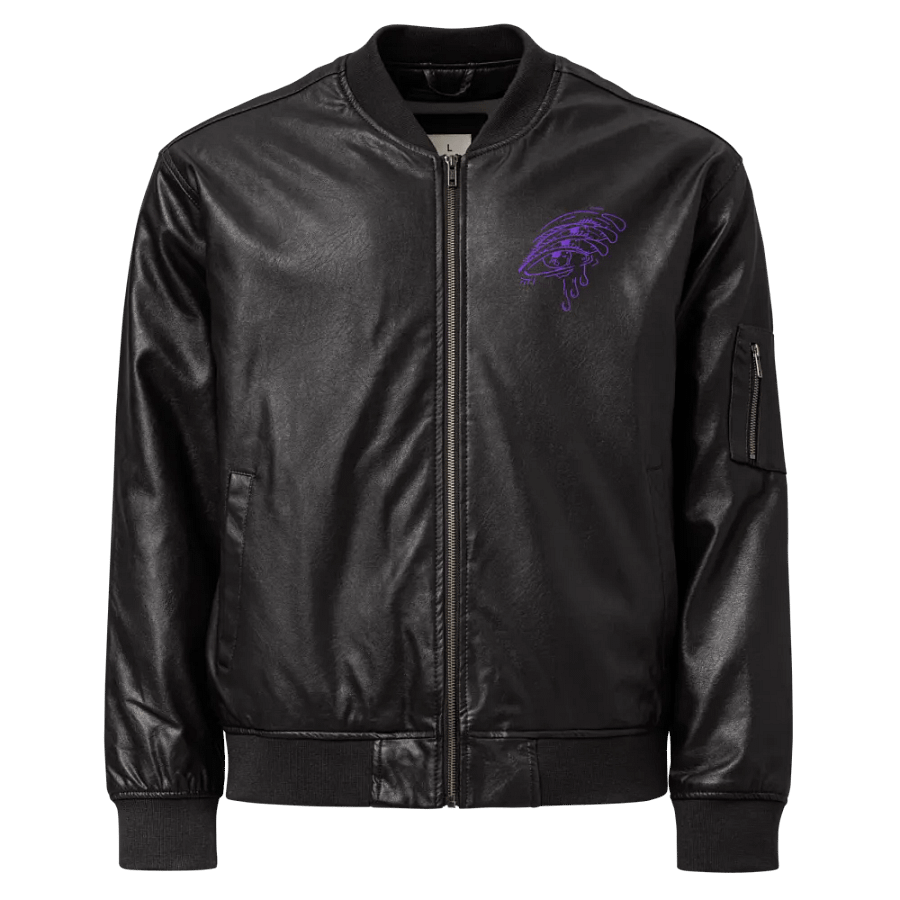VERYRARE Collection - "When Souls Cry" Embroidered Bomber Jacket product image (1)