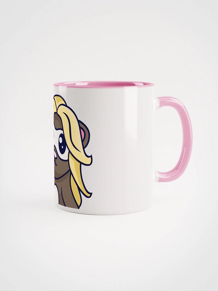 Ferret Mug on a Mug (pink) product image (1)
