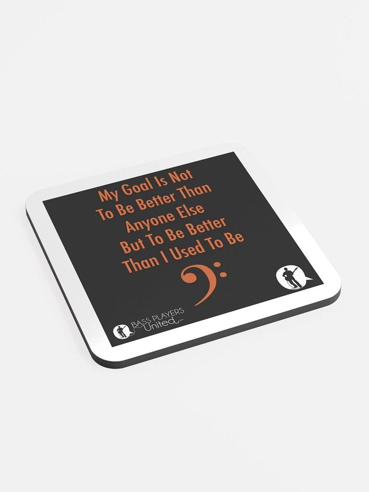 Goals - Glossed Cork Coaster product image (2)