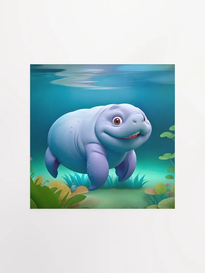 Endangered Species - Mexico - Manatee Poster product image (1)