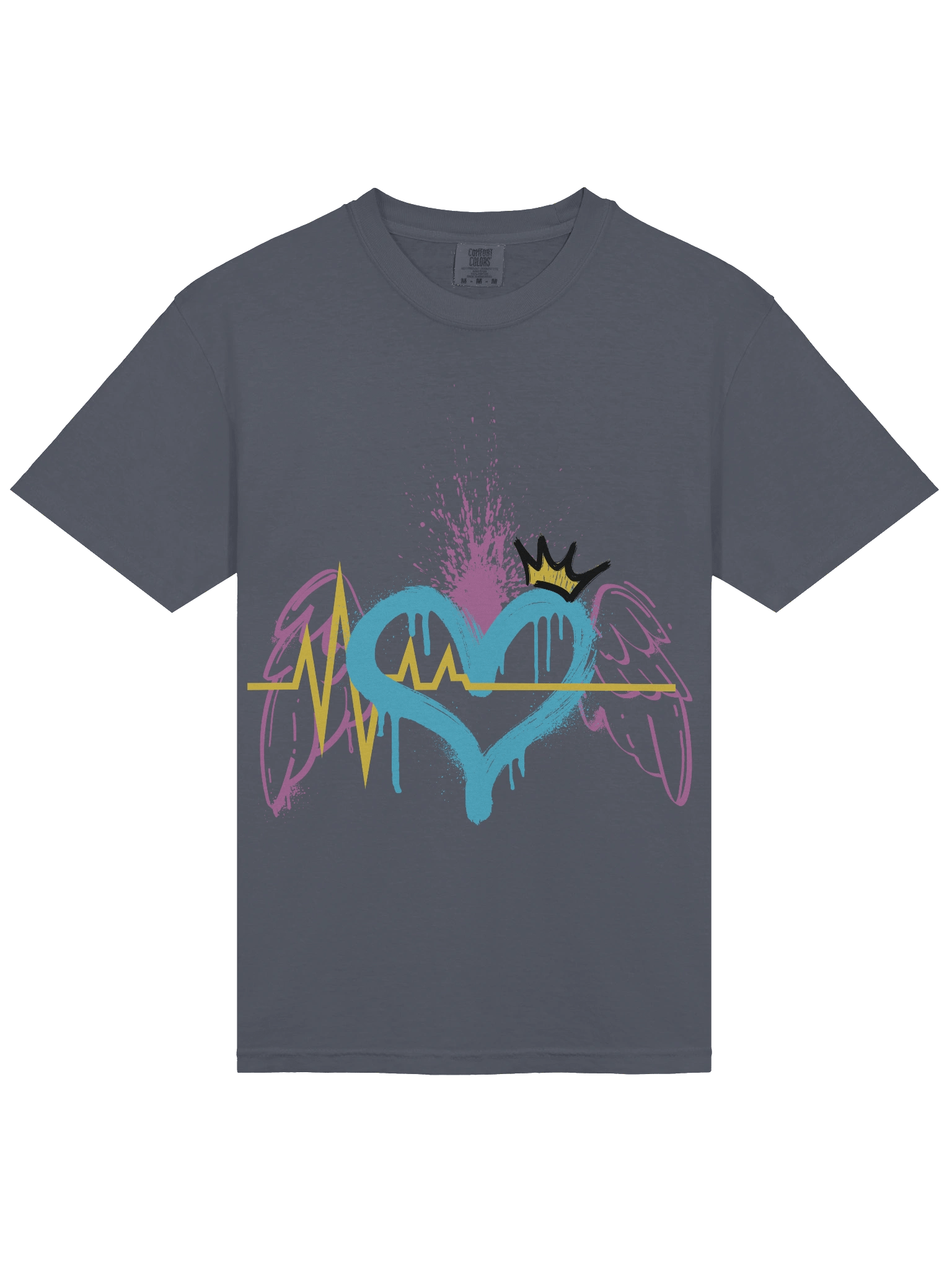 Sacred Heartbeats Graffiti Tee product image (23)