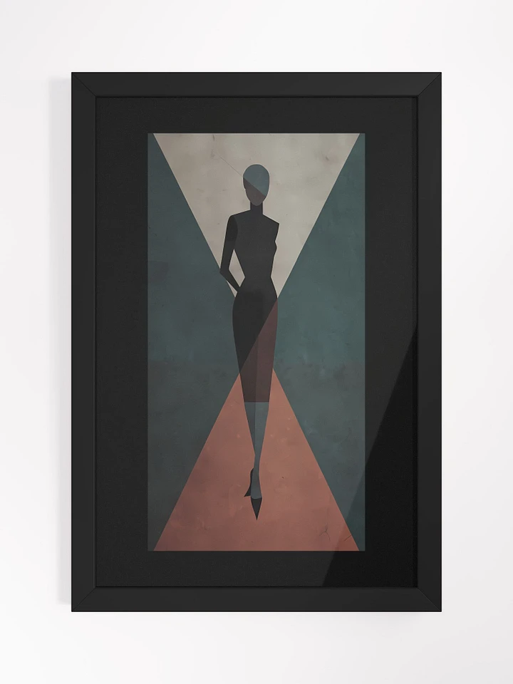 Abstract Geometric Woman Silhouette product image (1)