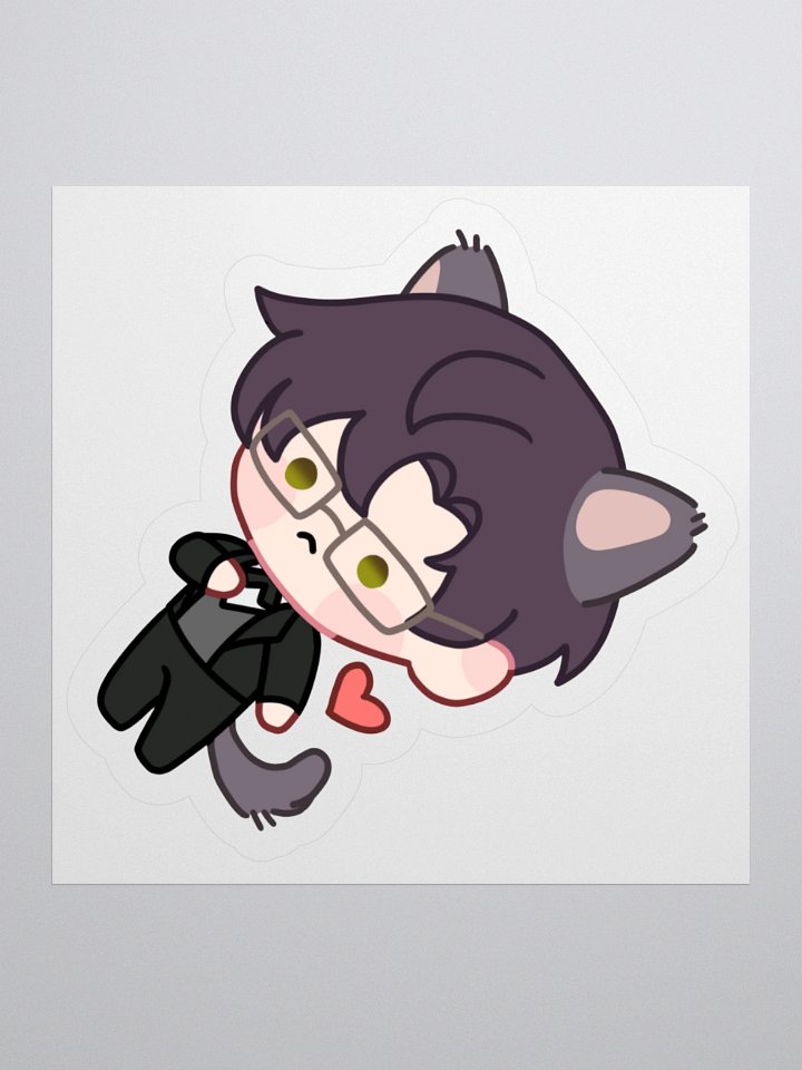 Zayne Suit Cat Chibi Sticker product image (1)
