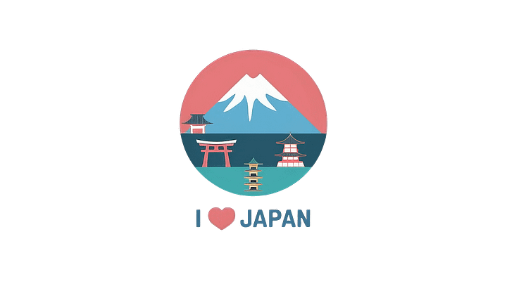 I love Japan Logo product image (1)