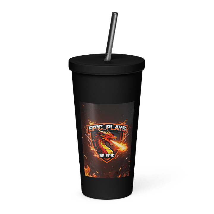 Ep1c insulated tumbler with staw product image (1)
