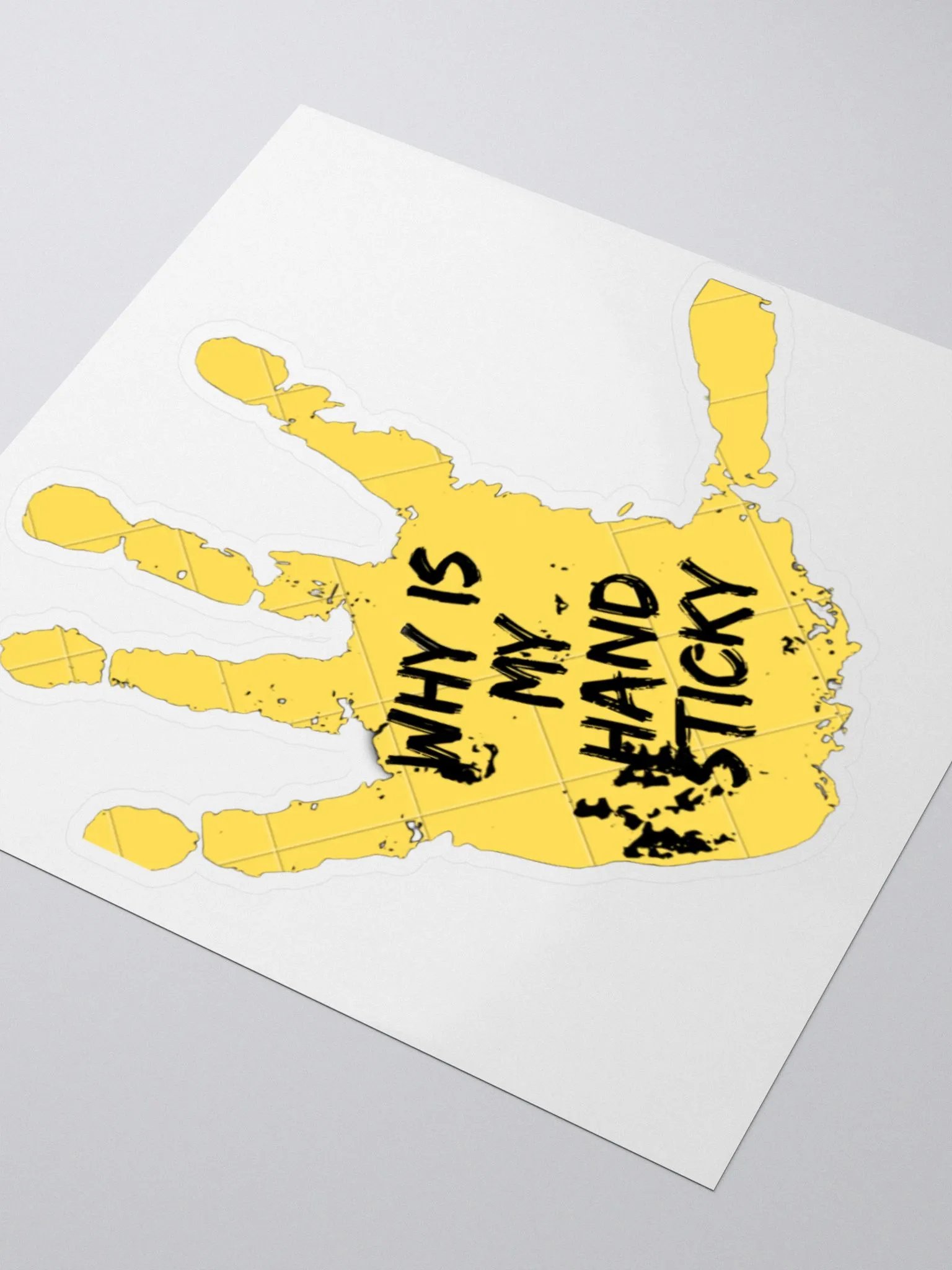 Sticky Hand Sticker product image (8)