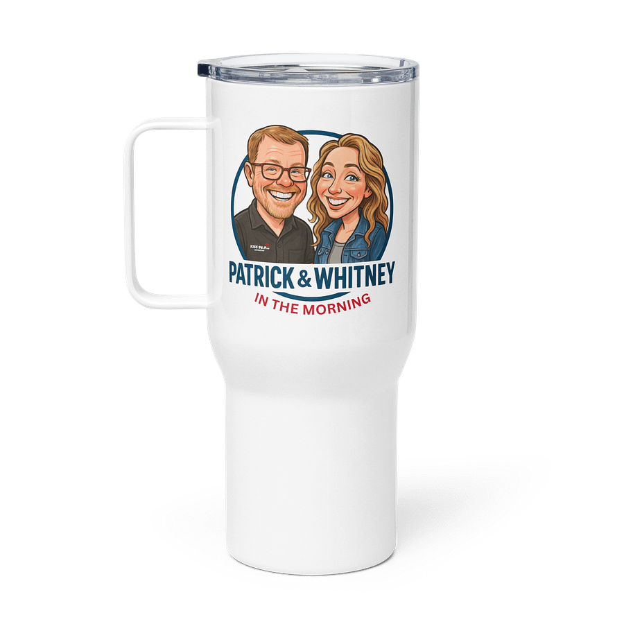 Patrick & Whitney Travel Mug with Handle product image (1)