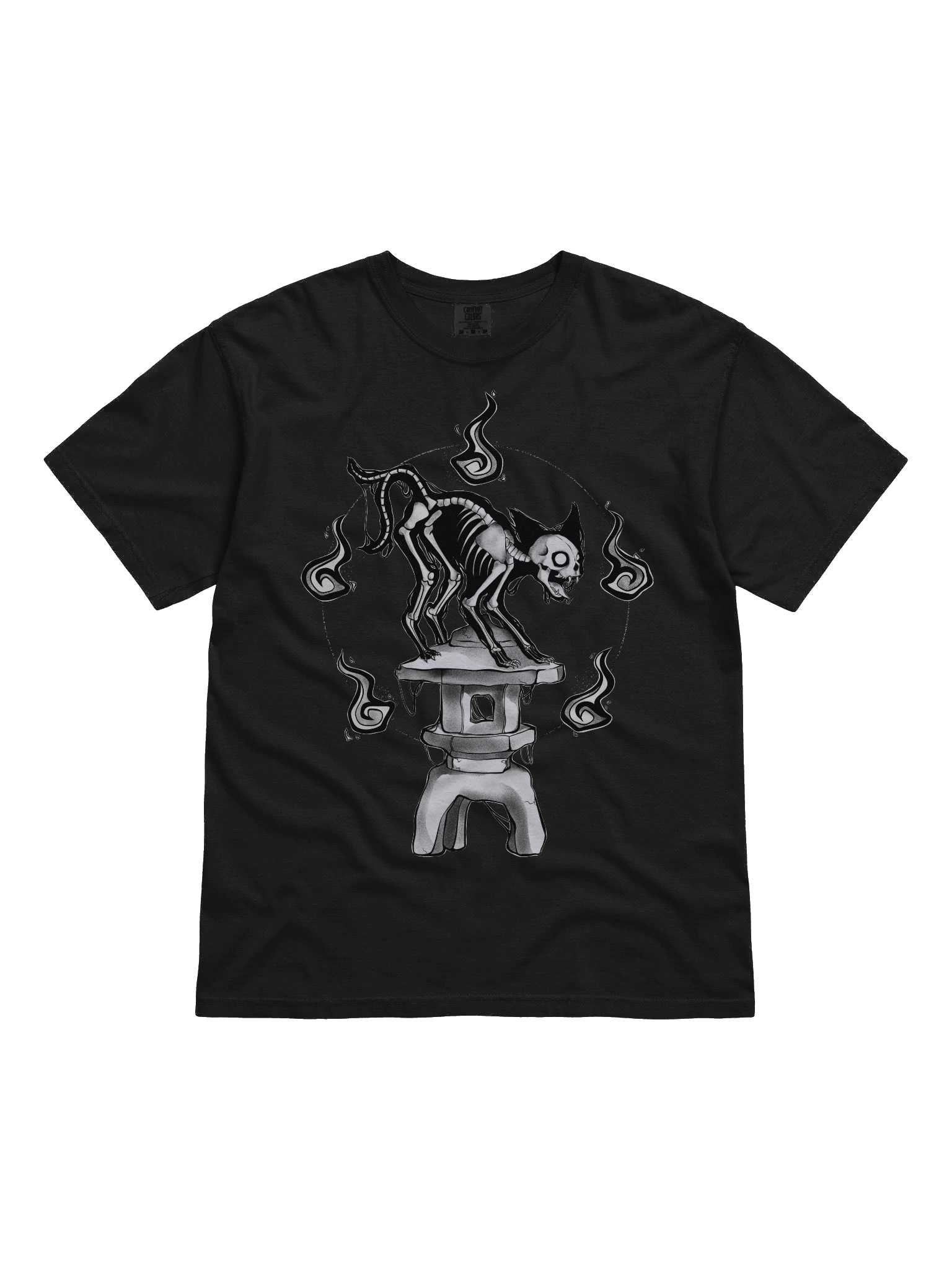 Bakeneko T-Shirt (Black) product image (1)