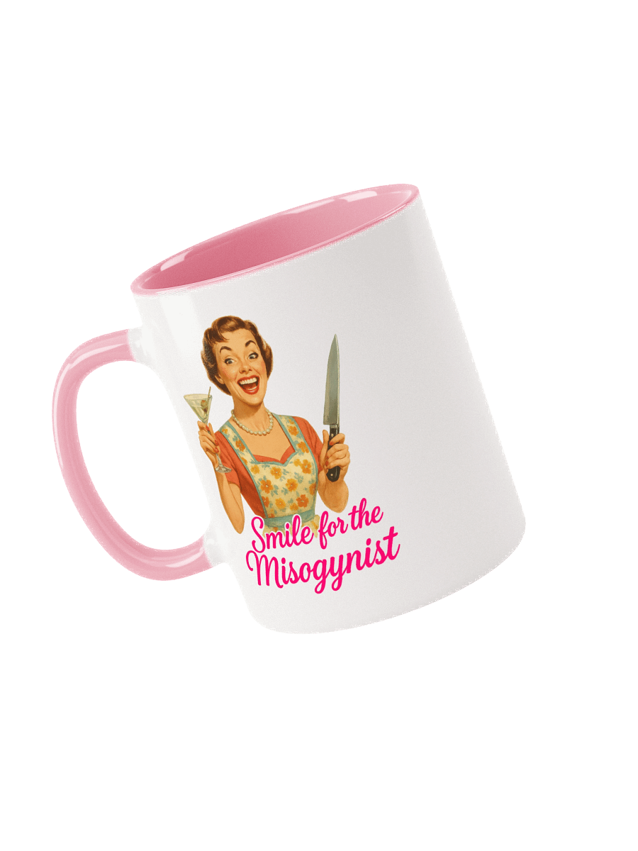 Smile For The Misogynist Accent Mug product image (8)