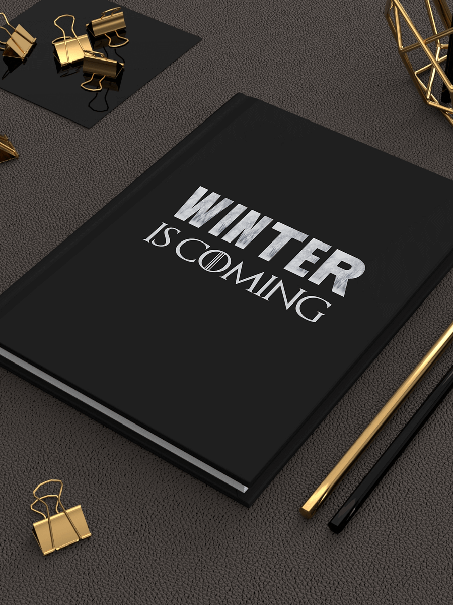 Winter Is Coming Hardcover Notebook – Fantasy-Inspired Journal product image (3)