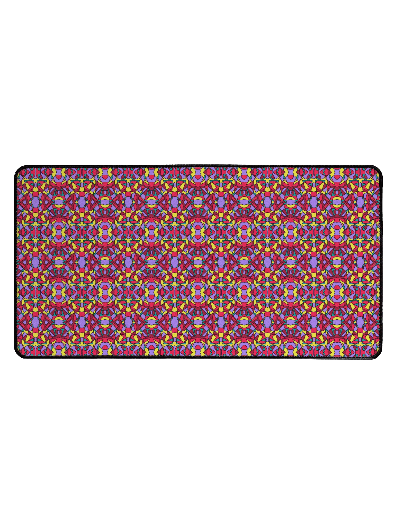 Retro Circus Ticket – Pop Art Desk Mat for Gaming and Workspace product image (1)