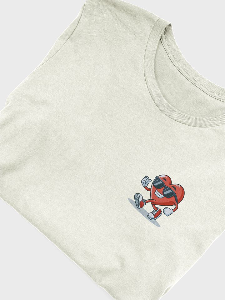 A RED HEART / T-SHIRT product image (1)