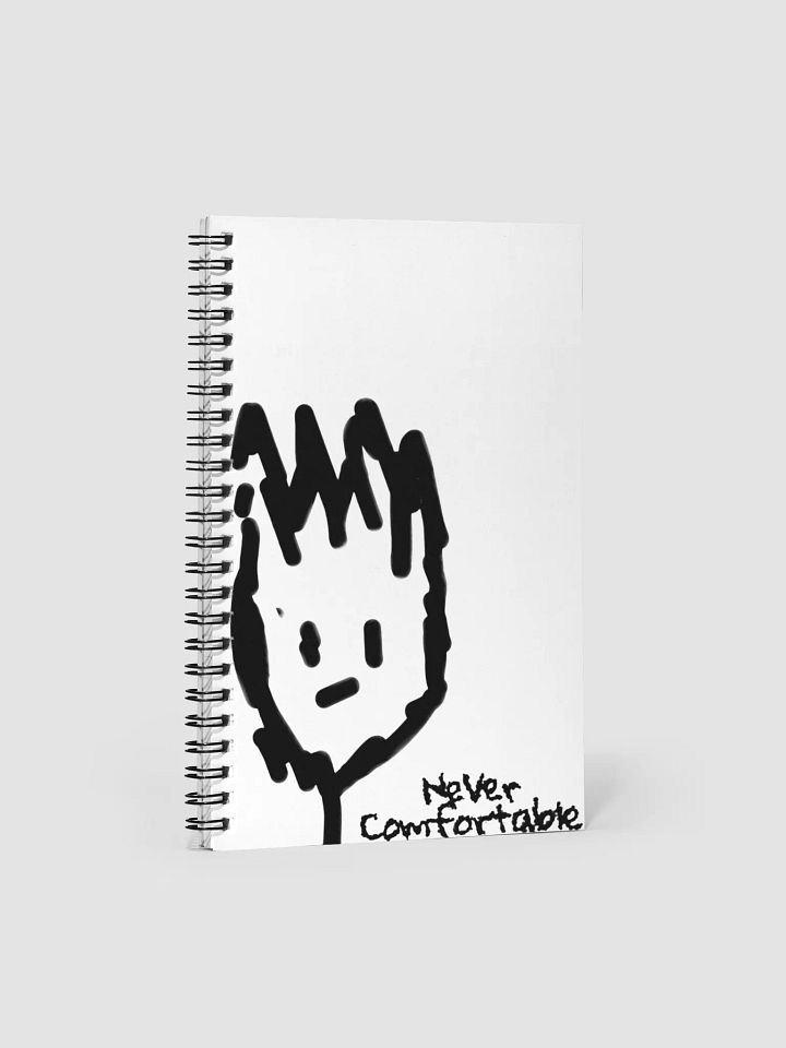 NEVER COMFORTABLE NOTE-BOOK product image (1)
