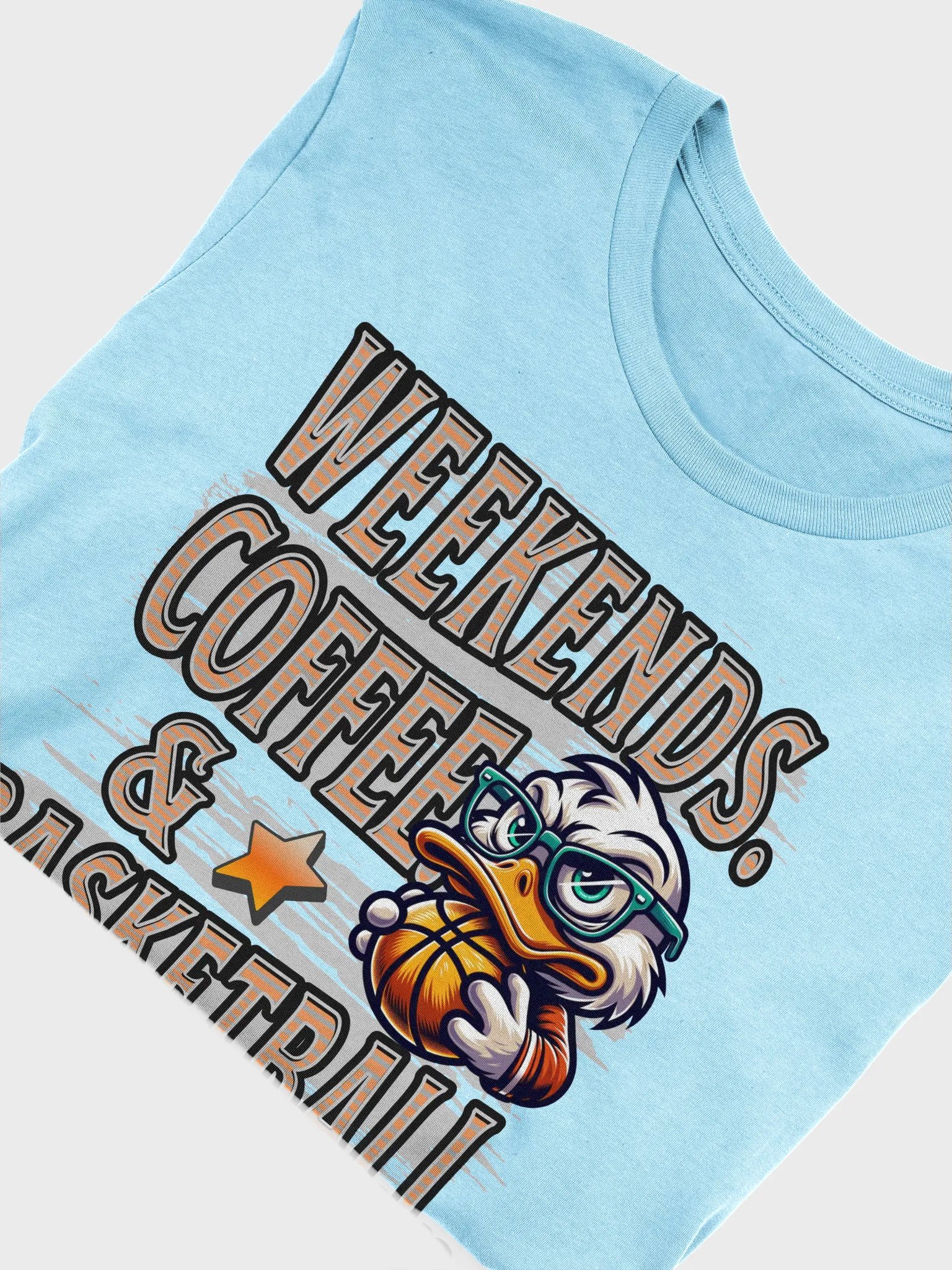 Weekend Coffee And Basketball Duck Tee product image (3)