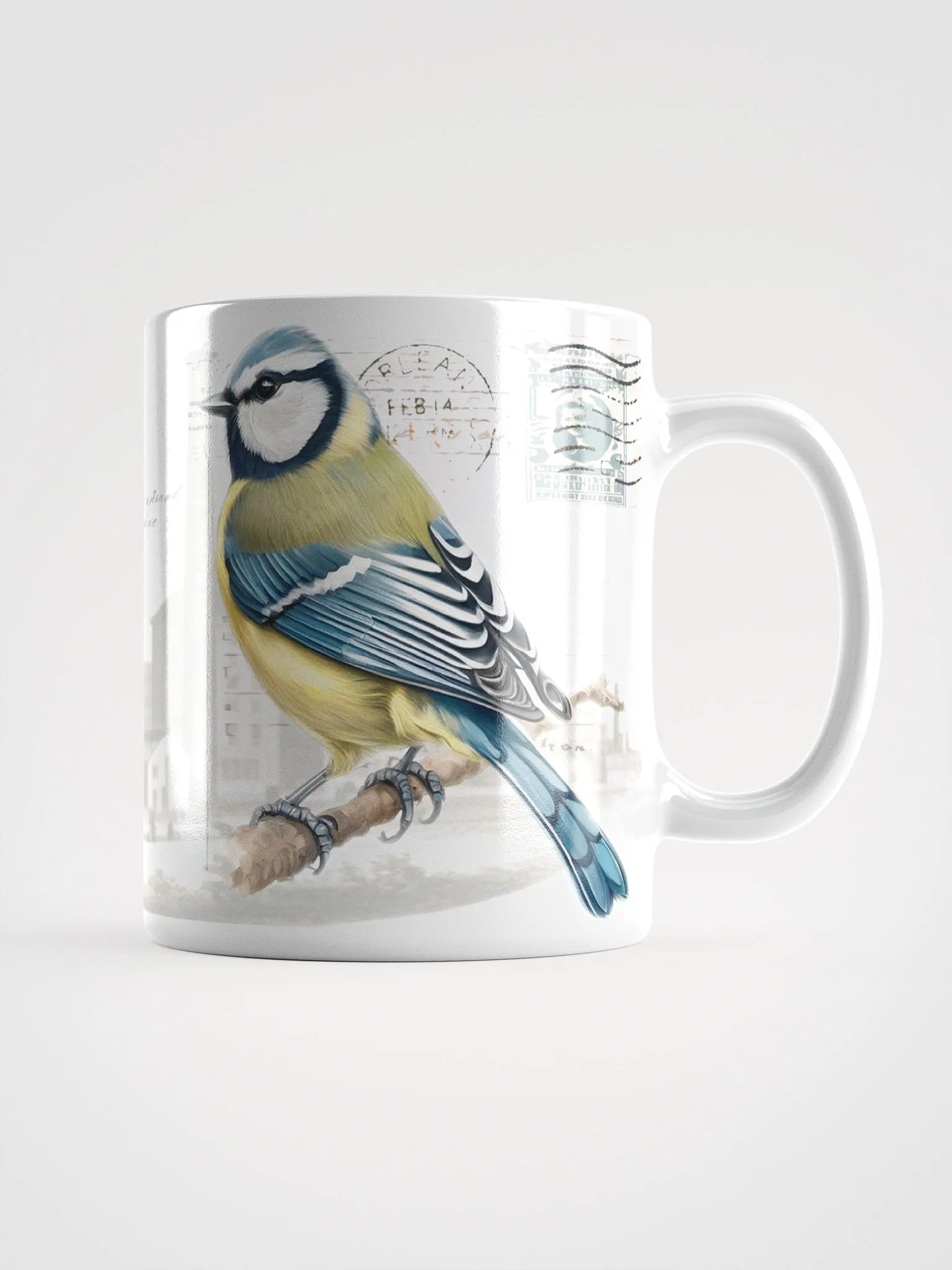 Blue Tit Mug product image (1)