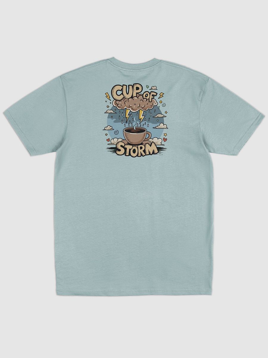 Stormy Sips Cartoon Cup Men's Tee product image (11)