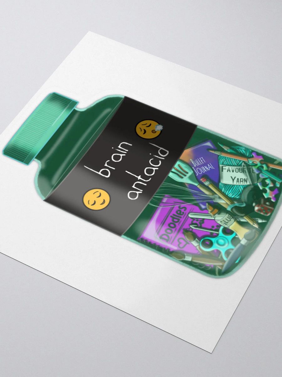 Brain Antacid Sticker product image (3)