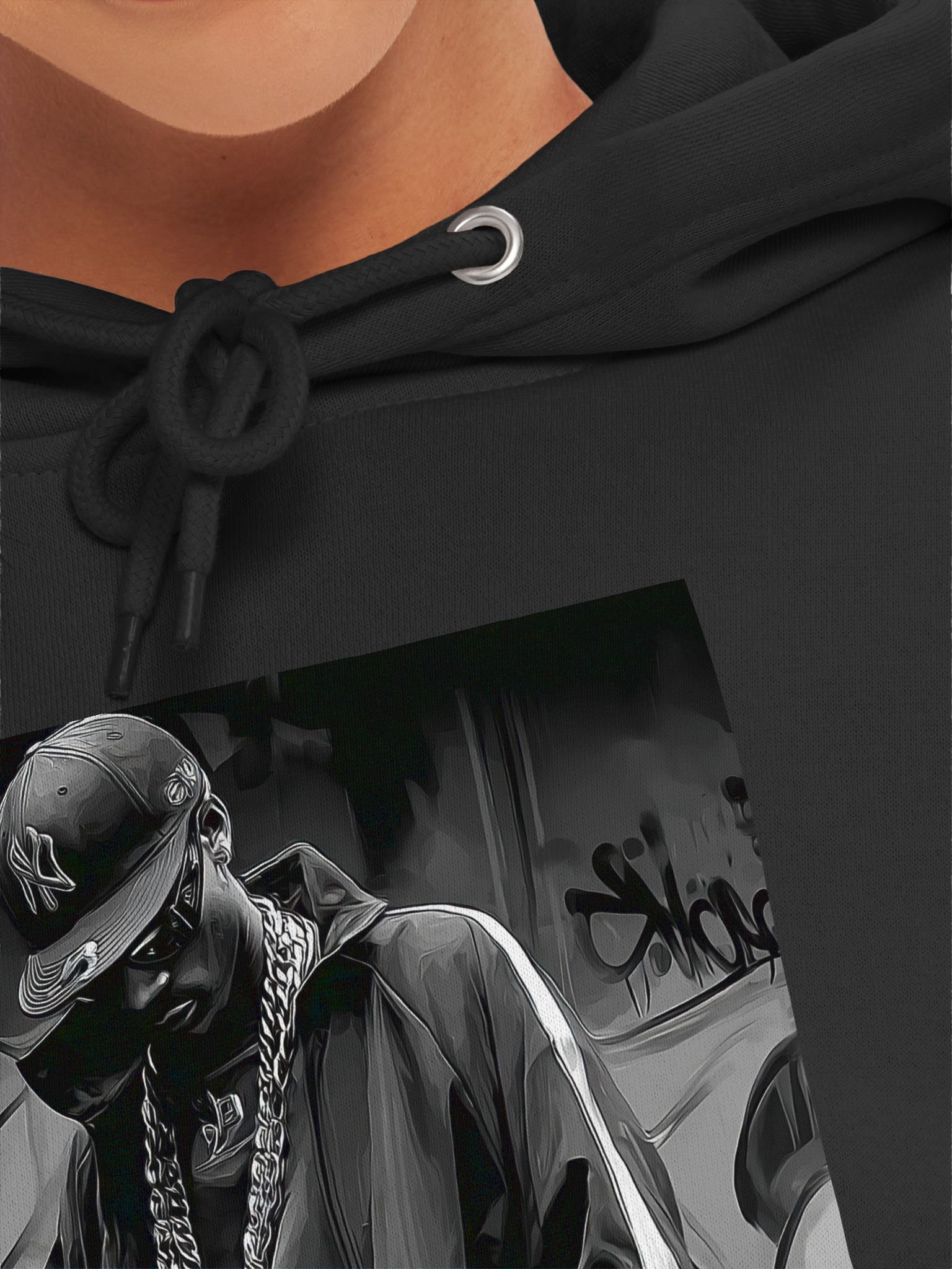Urban Vibes Illustrated Hoodie product image (7)