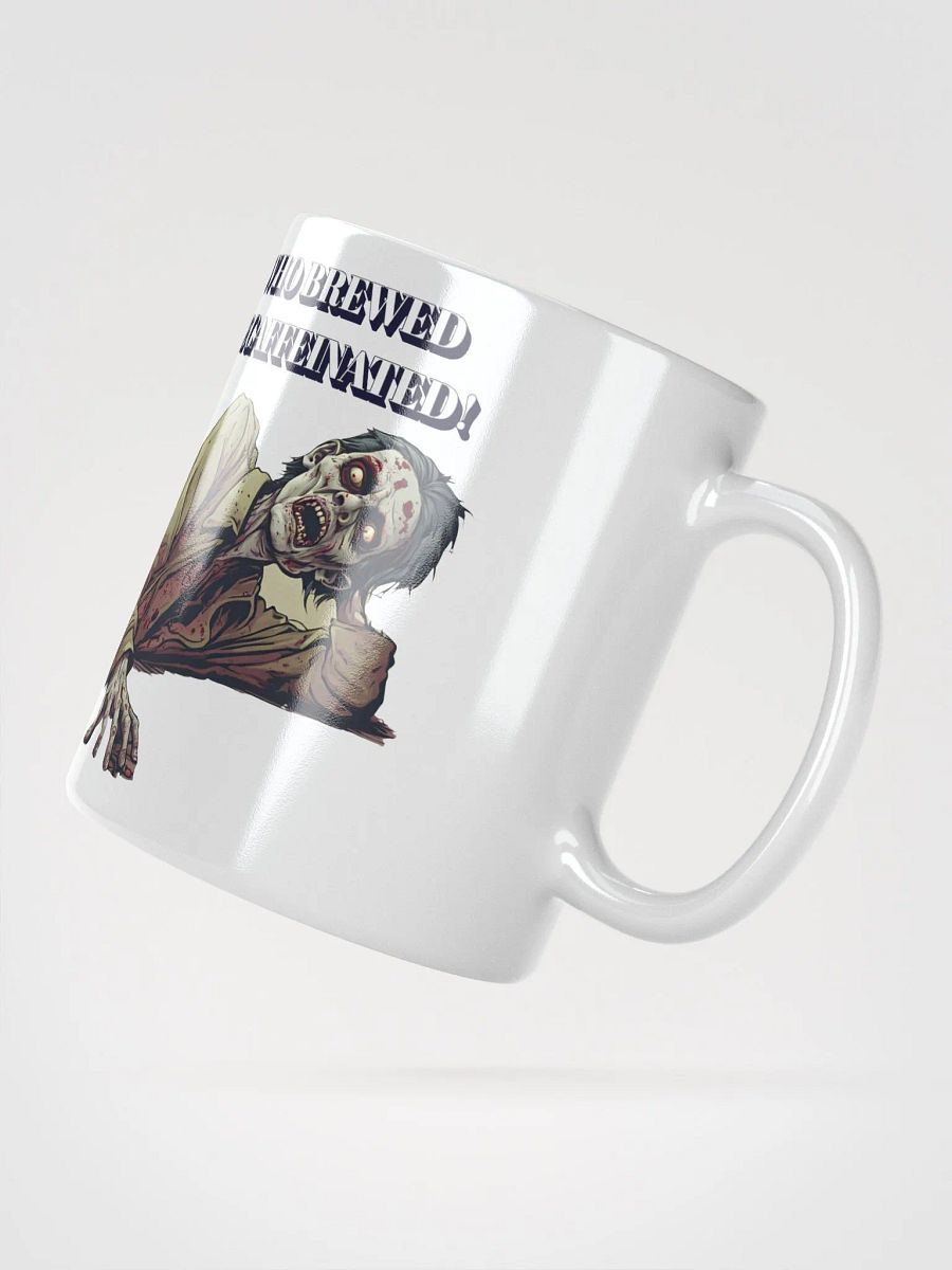 Who Brewed Decaffeinated! Funny White Mug product image (4)