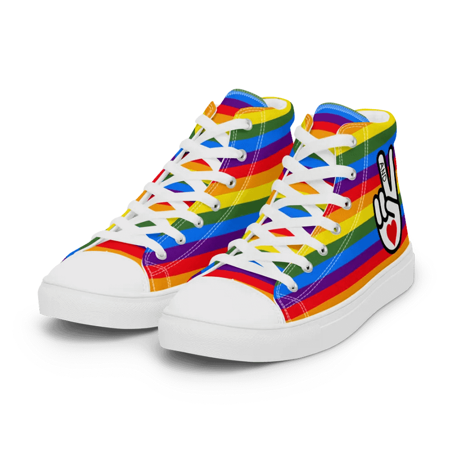 Woman's High-Top Sneakers (Peace and Love) product image (4)